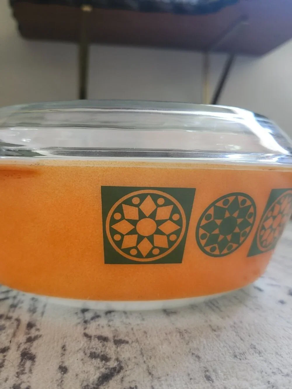 Pyrex JAJ dutch orange casserole 513